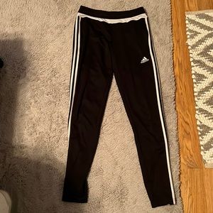 Adidas Black Joggers Womens (Size Small)